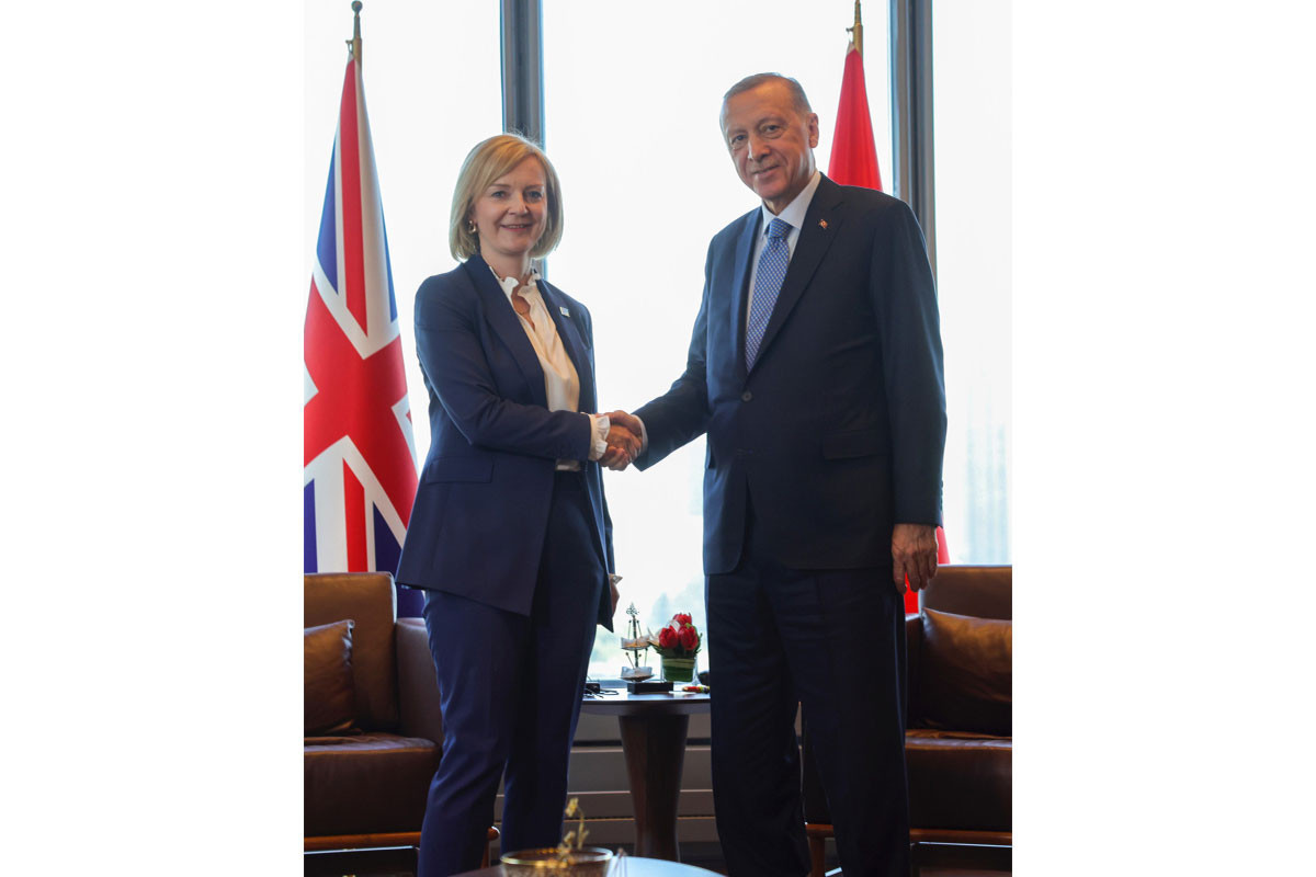 Liz Truss, Recep Tayyip Erdogan