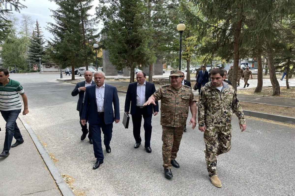 CSTO mission in Armenia visits Azerbaijani-Armenian border