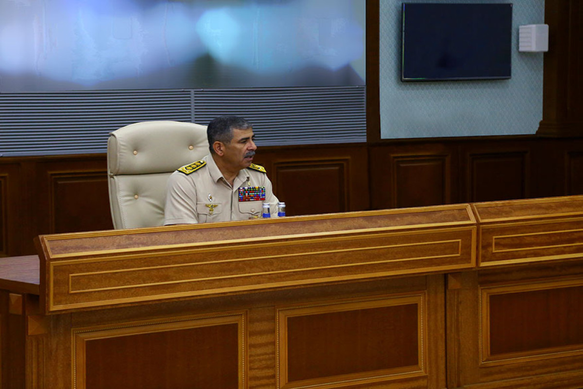 Zakir Hasanov, Minister of Defense of the Republic of Azerbaijan