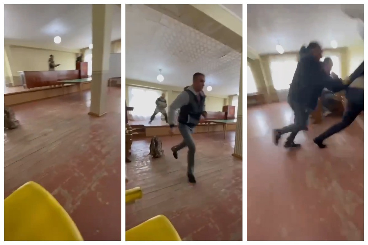 Commander shot at military enlistment office in Ust-Ilimsk, Russia-VIDEO 