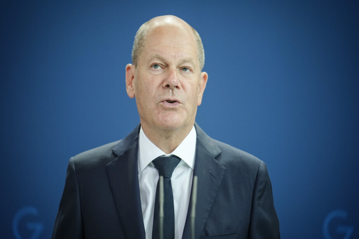  German Chancellor Olaf Scholz