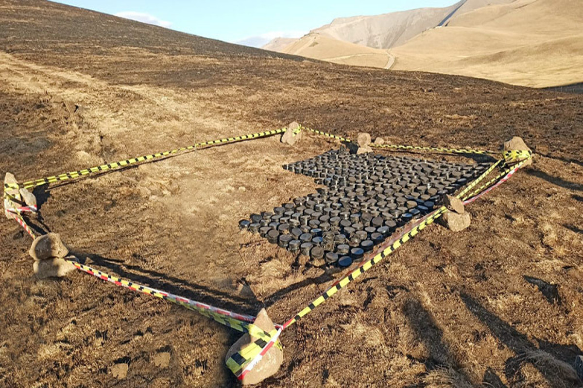 Mines buried by Armenian military formations were neutralized-Azerbaijan's MoD