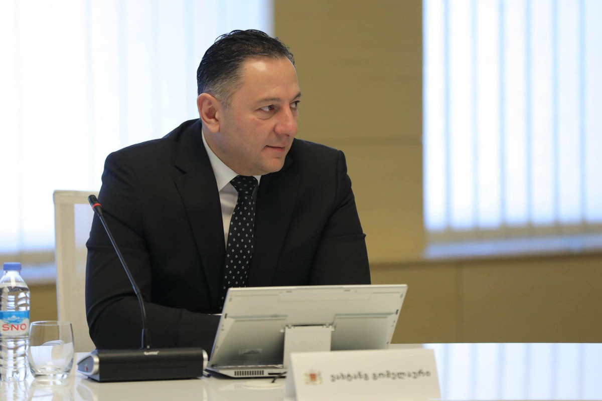 Vakhtang Gomelauri, Georgian Minister of Internal Affairs 