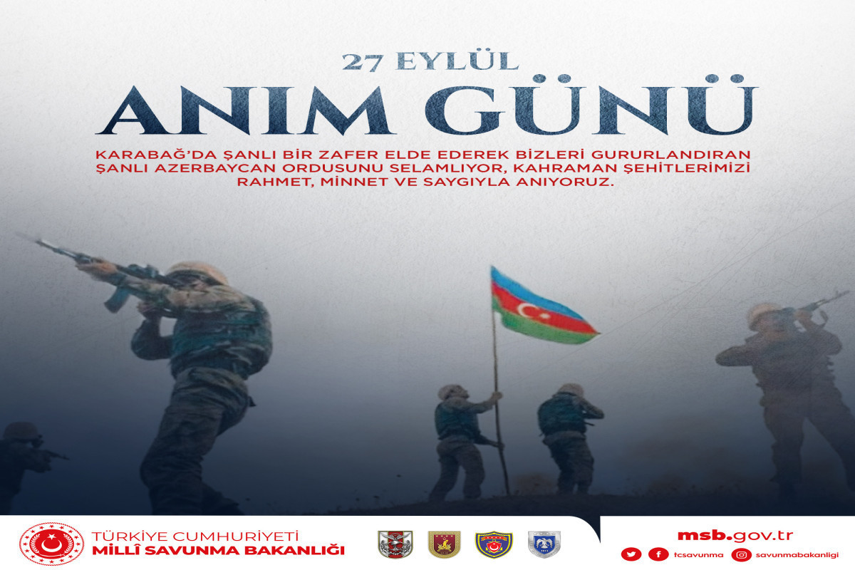 Turkish MoD commemorates Azerbaijan's Patriotic War martyrs
