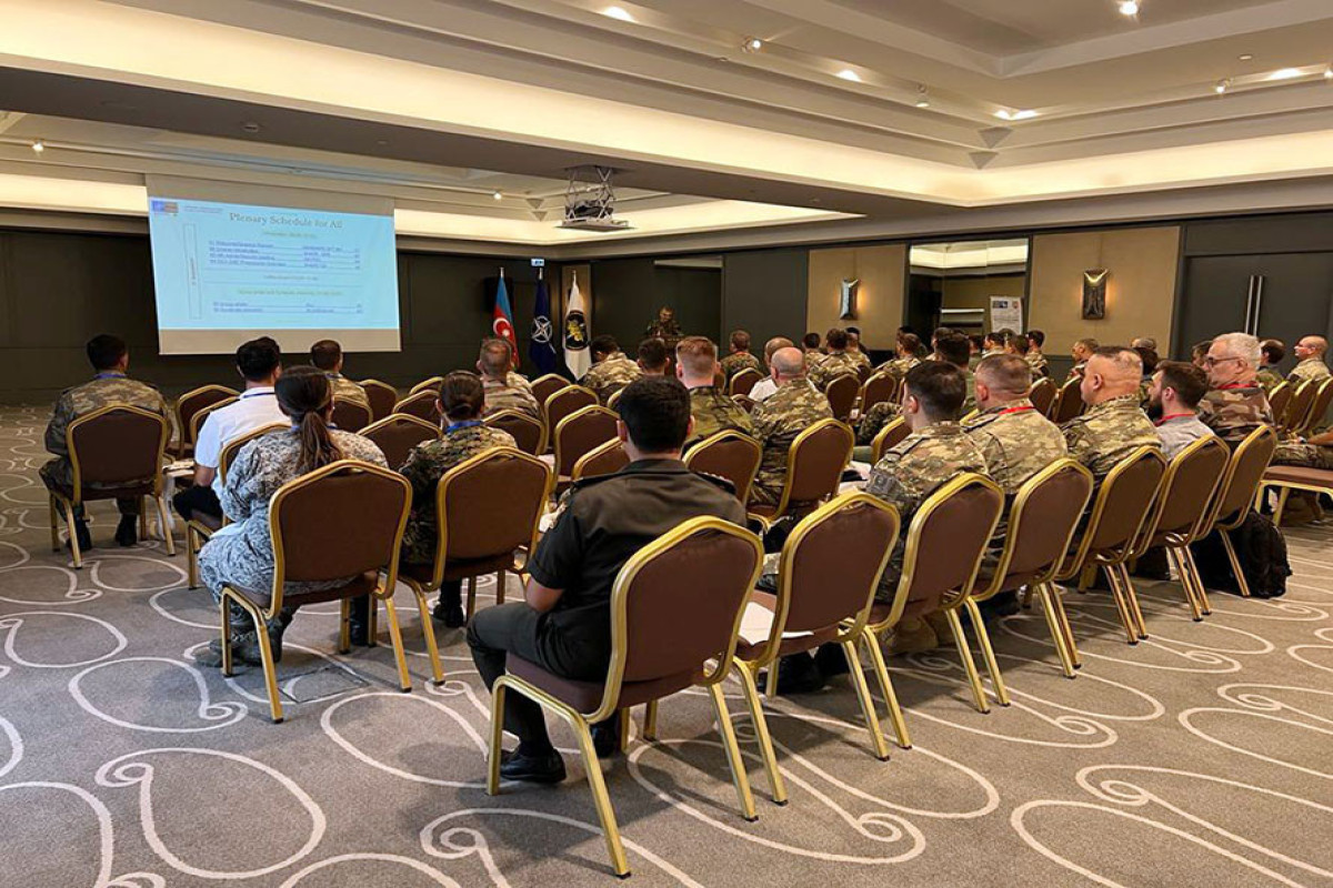 Opening ceremony of the OCC E&F Database Training Course was held-Azerbaijan's MoD-PHOTO 