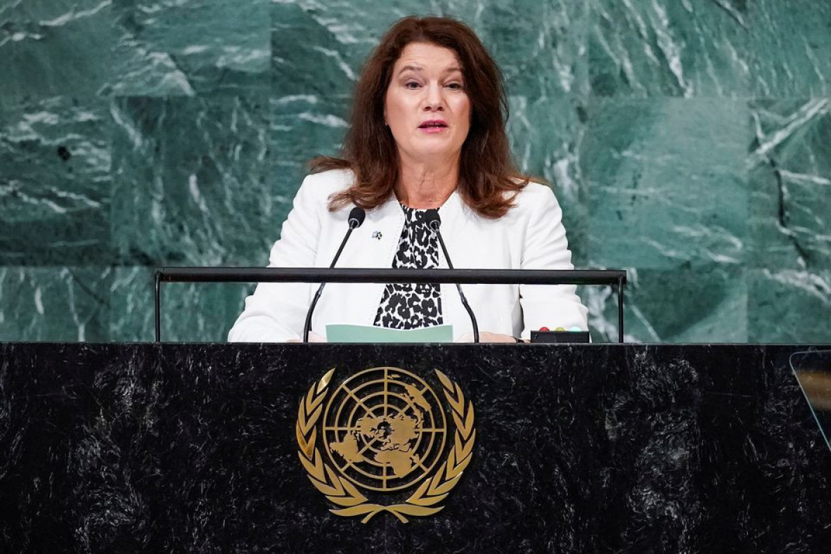 Sweden Foreign Minister Ann Linde