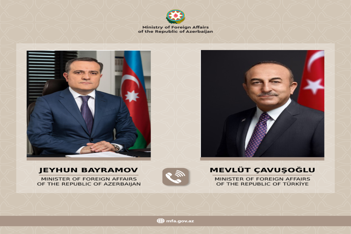 Azerbaijani FM held phone conversation with Turkish counterpart