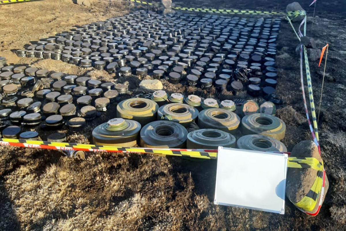 Azerbaijan's MoD neutralized mines buried by Armenians in Kalbajar for the purpose of another provocation -PHOTO 