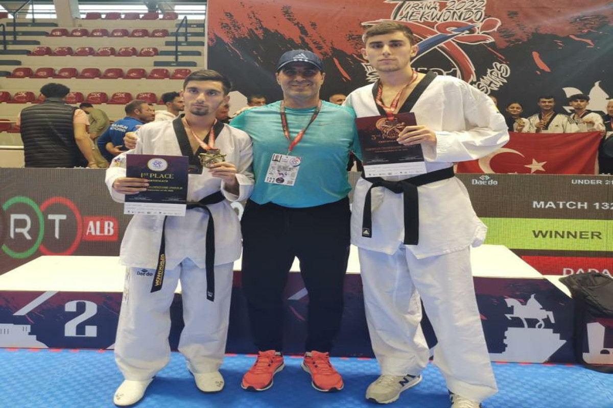 Azerbaijani taekwondo fighter wins European championship
