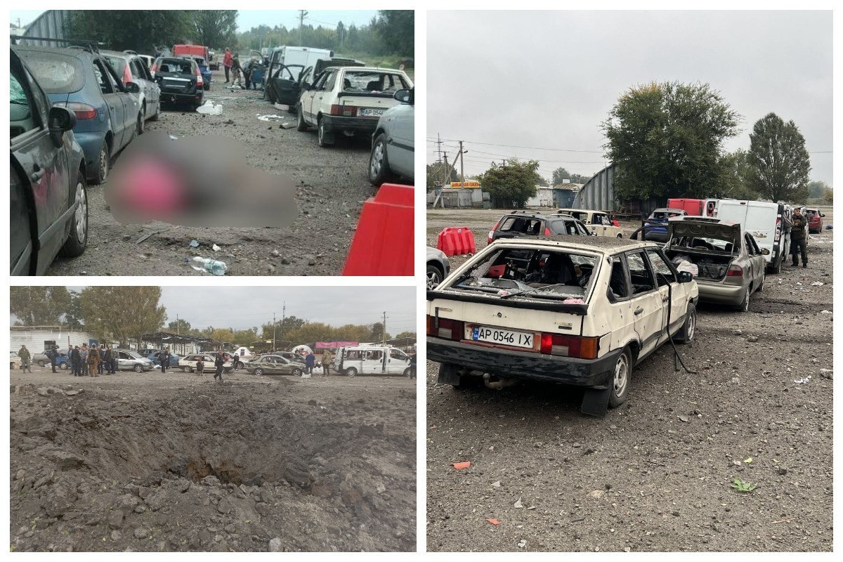 Russian missiles hit humanitarian convoy in Zaporizhzhia, killing 25 civilians-UPDATED 
