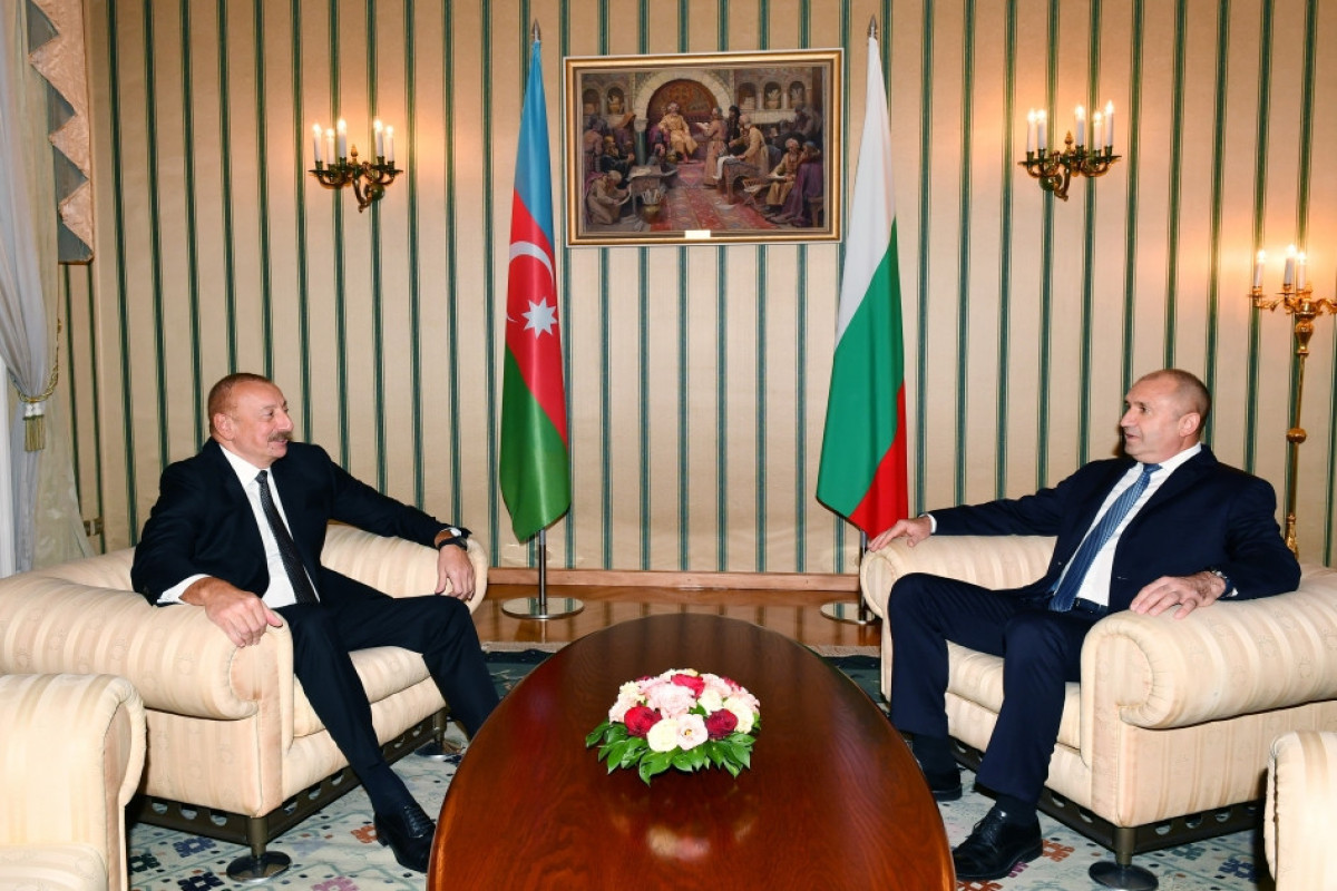 President of Azerbaijan Ilham Aliyev and President of Bulgaria Rumen Radev held one-on-one meeting