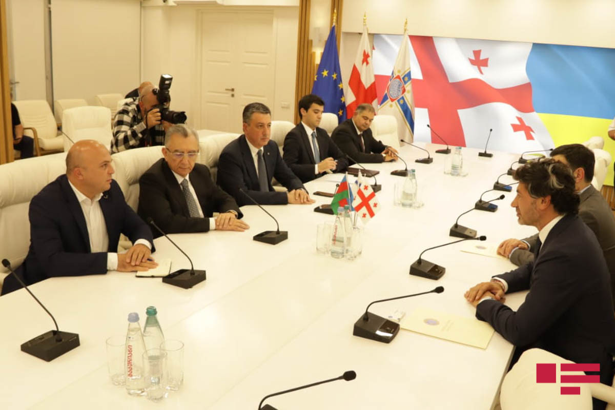 Eldar Azizov met with Kakha Kaladze-PHOTO 