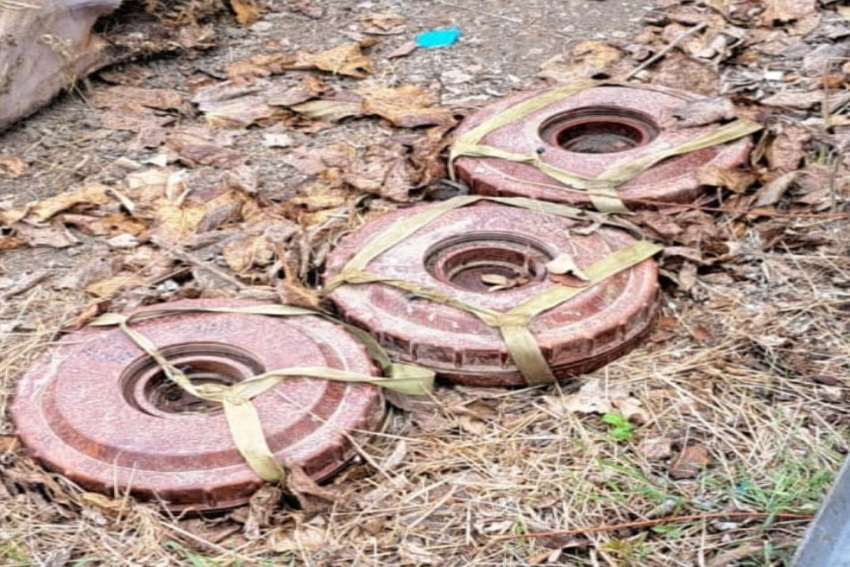 3 anti-tank mines found in Azerbaijan's Lachin