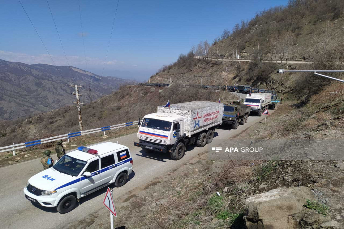 RPC vehicles unimpededly passed through Azerbaijan's Lachin-Khankandi road-PHOTO -UPDATED-1 