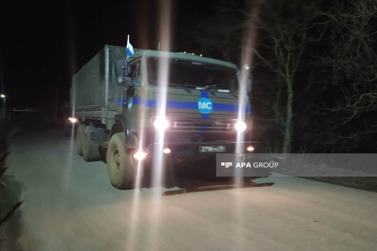 Three supply trucks of RPC drove freely to Khankendi-PHOTO 
