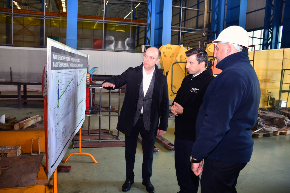 Selchuk Bayraktar visited Sumgait Chemical Industrial Park-PHOTO 