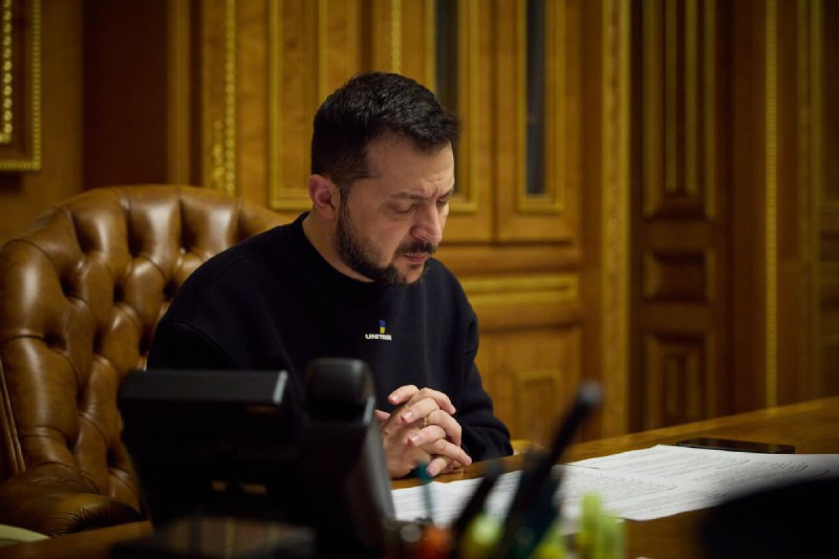 Ukrainian President Volodymyr Zelenskyi