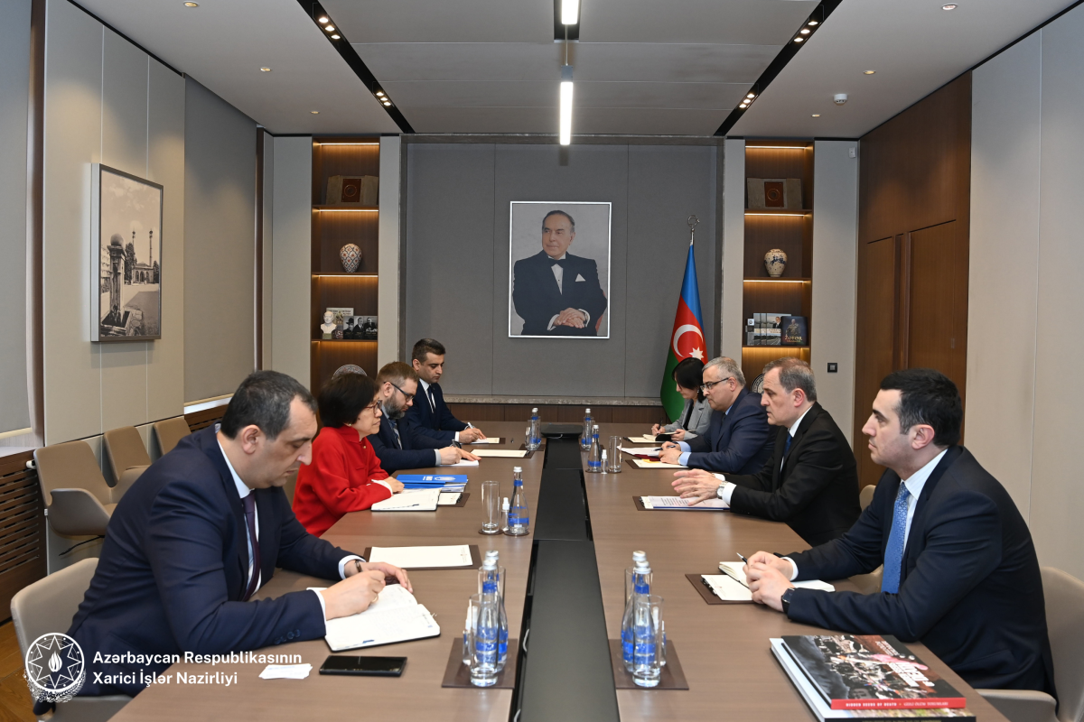 Azerbaijani FM meets with new representative of UNHCR in Azerbaijan