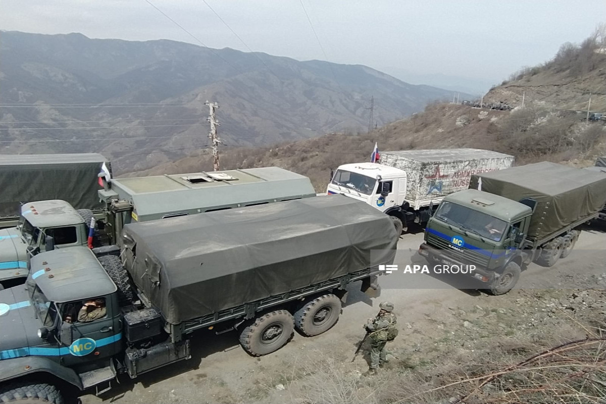 RPC vehicles carrying Armenian origin residents, unimpededly passed through Azerbaijan's Lachin-Khankandi road-PHOTO -VIDEO -UPDATED 