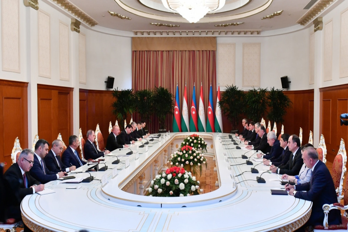 Presidents of Azerbaijan and Tajikistan held expanded meeting-UPDATED-1 