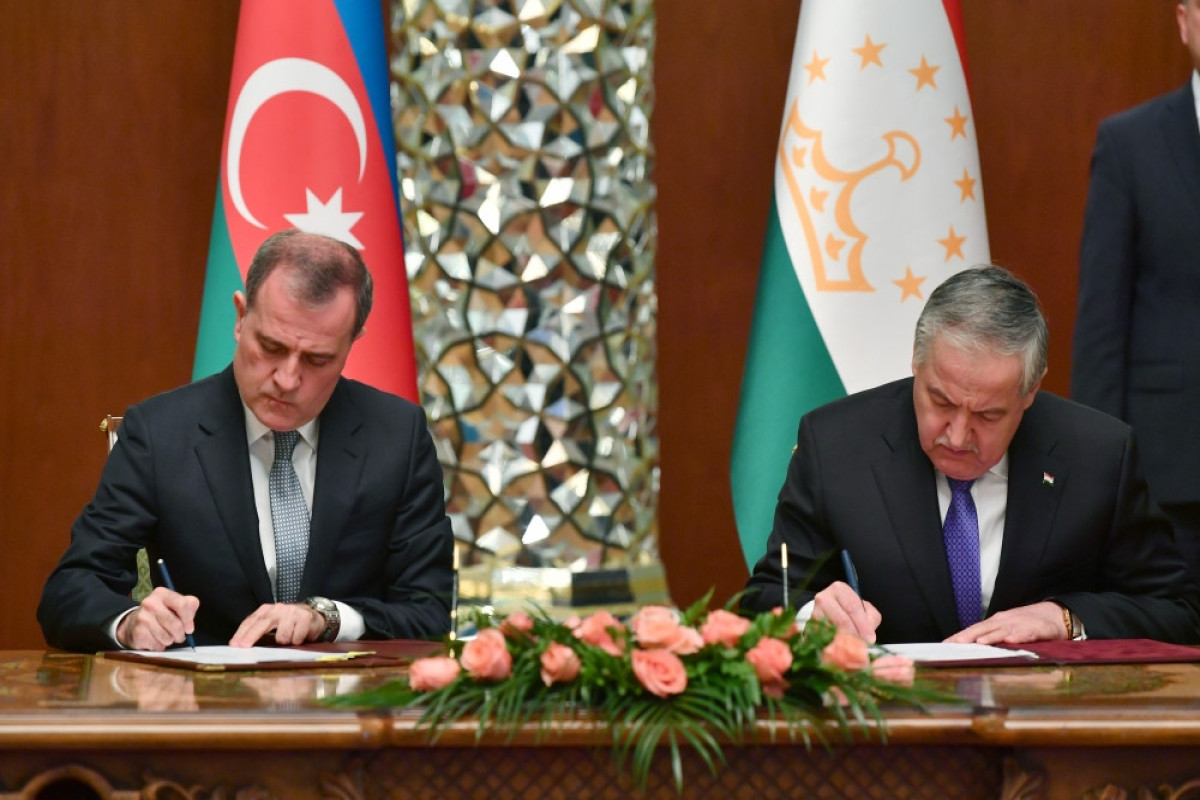 Azerbaijan, Tajikistan signed documents-UPDATED 