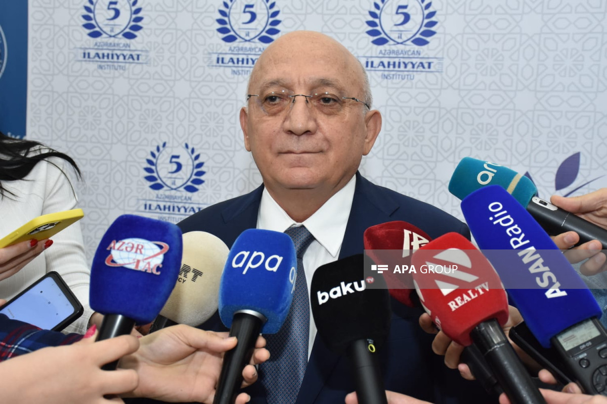 Chairman of the State Committee for Work with Religious Organizations Mubariz Gurbanli