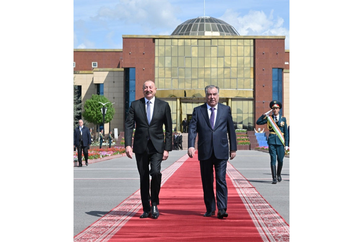 President Ilham Aliyev completed his state visit to Tajikistan