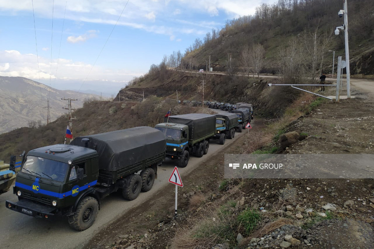 One more convoy belonging to RPC unimpededly passed through Azerbaijan's Lachin-Khankandi road-PHOTO -UPDATED-2 