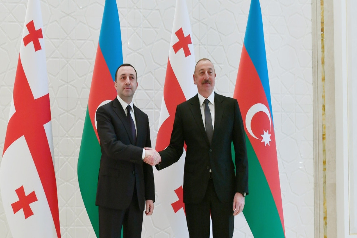 President of Azerbaijan held one-on-one meeting with Prime Minister of Georgia-UPDATED 
