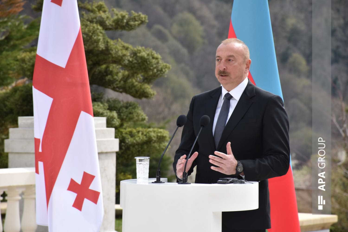 President Ilham Aliyev: Azerbaijani company SOCAR successfully operates in Georgia