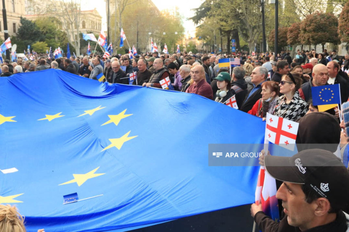 Peaceful opposition rally ends in Tbilisi-PHOTO 