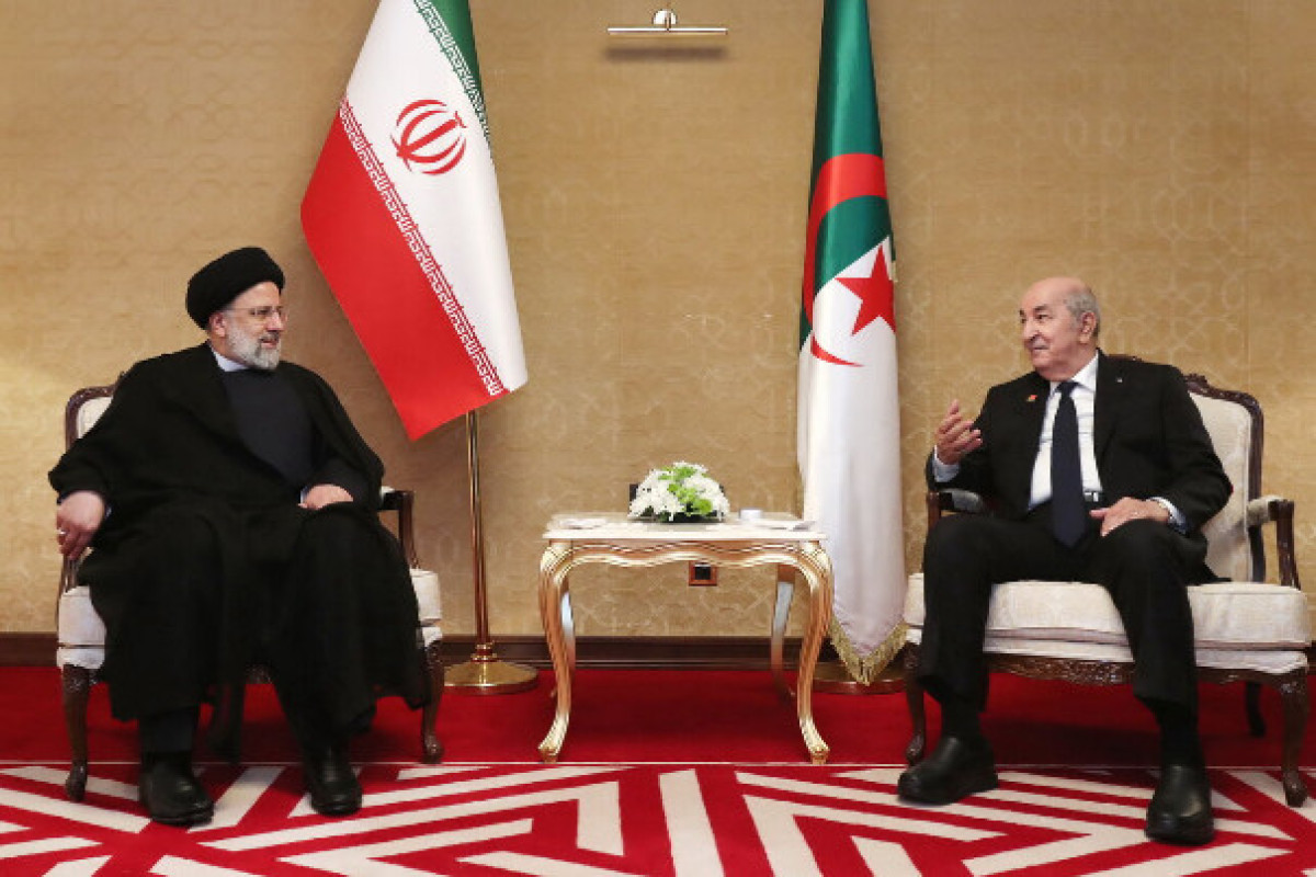 Algerian and Iranian Presidents mull the regional situation