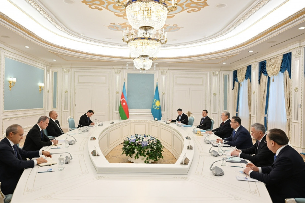 President Ilham Aliyev: We have always felt good attitude of the people of Kazakhstan towards our country
