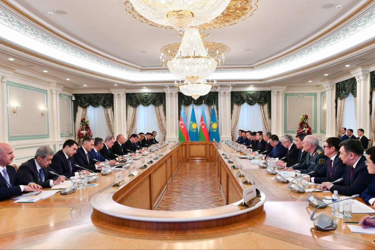 President Ilham Aliyev invites his Kazakhstani counterpart to Azerbaijan