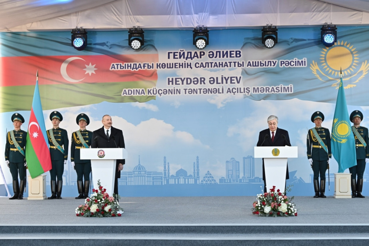 Kazakh President: Life path of Heydar Aliyev is a vivid example of selfless service to the nation