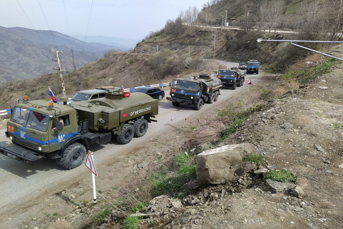 Another convoy of vehicles belonging to RPC unimpededly passed through Azerbaijan's Lachin-Khankandi road-PHOTO -UPDATED-1 