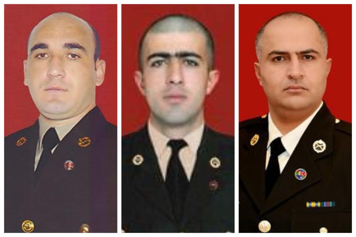 PHOTOS  of our soldiers who were martyred in the direction of Lachin