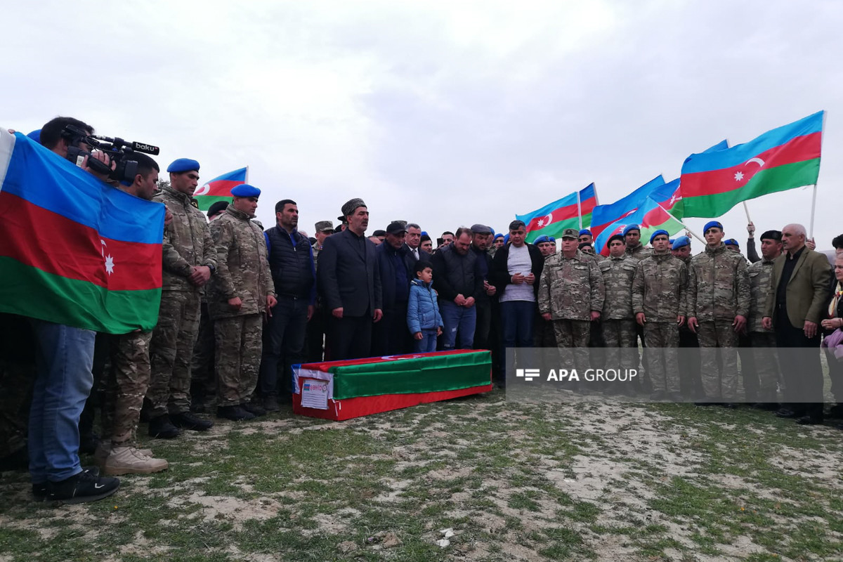 Serviceman of Azerbaijani Army Vidadi Zalov who martyred in Lachin was laid to rest-VIDEO -UPDATED 