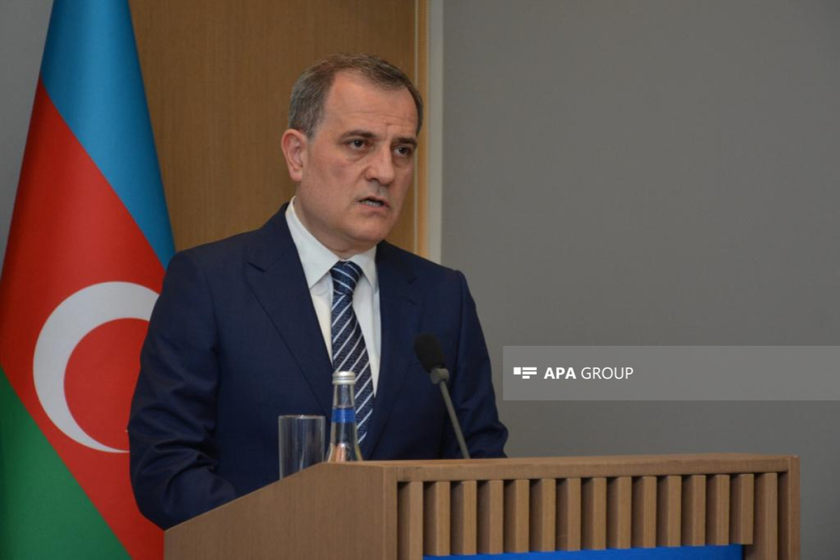 Azerbaijan's Foreign Minister Jeyhun Bayramov