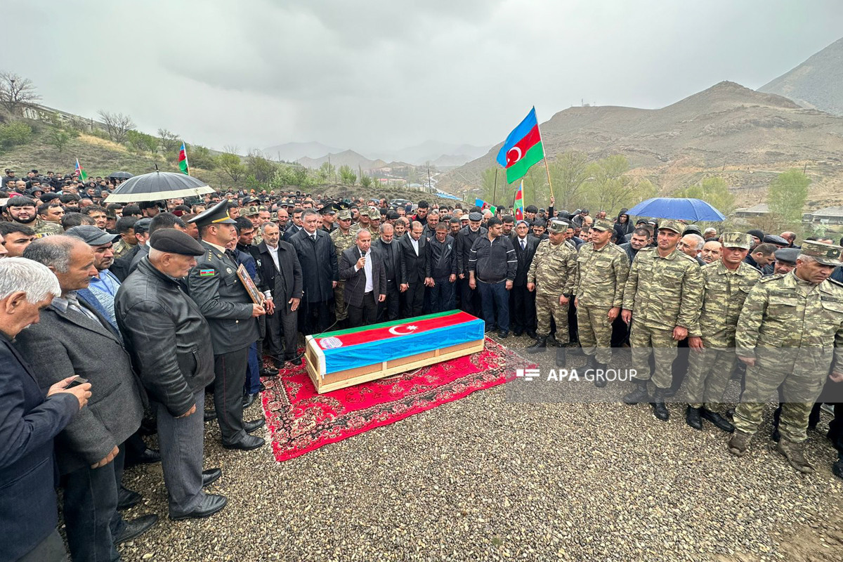 Azerbaijani serviceman martyred yesterday is laid to rest in Nakhchivan-PHOTO -VIDEO -UPDATED 