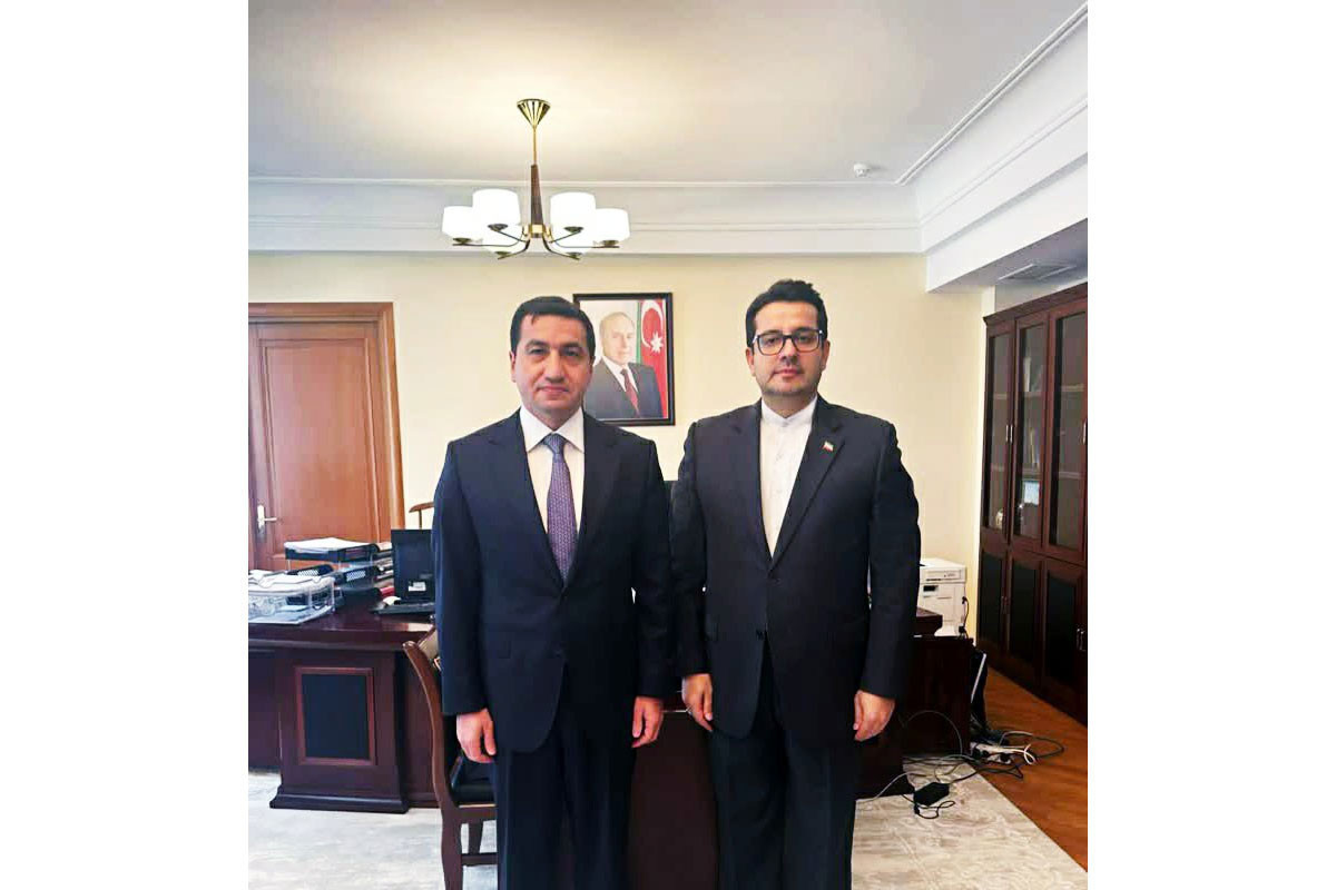 Assistant to Azerbaijani President met with Iranian ambassador-PHOTO 