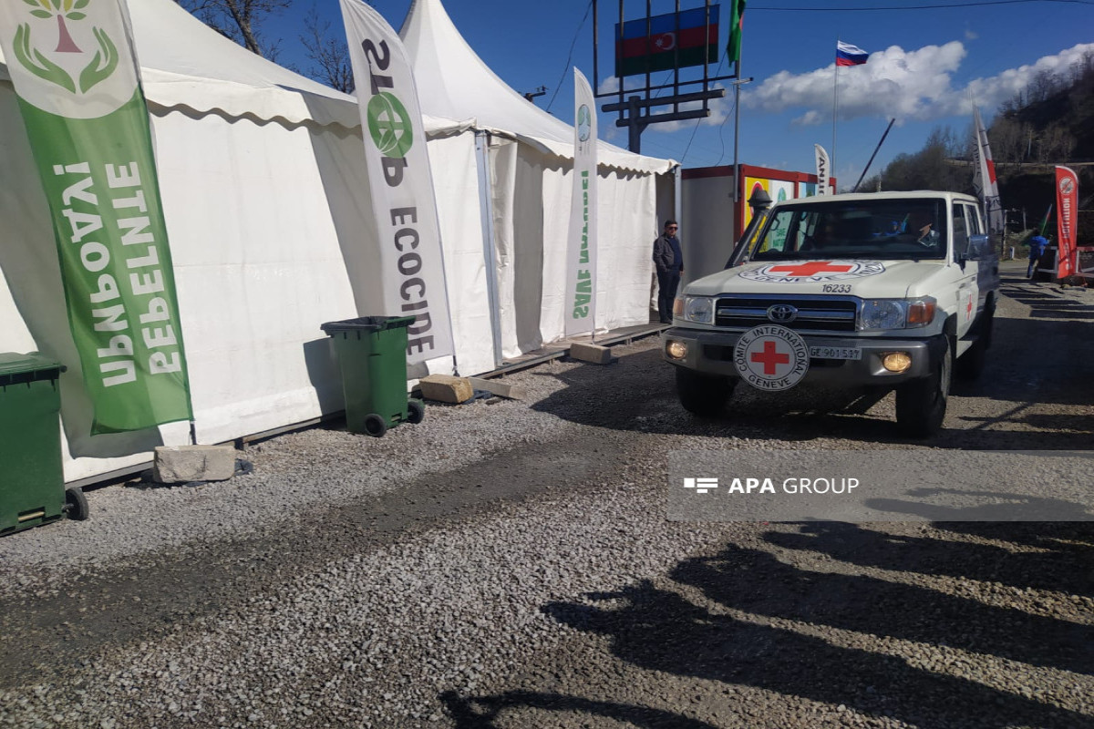 ICRC vehicles unimpededly passed through Azerbaijan's Lachin-Khankandi road-UPDATED 