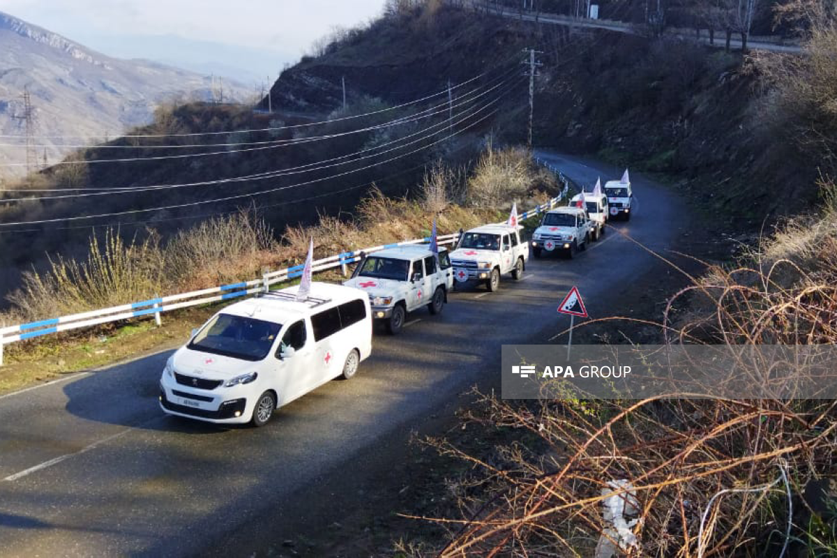 ICRC carried out 43 medical evacuations across the Lachin road
