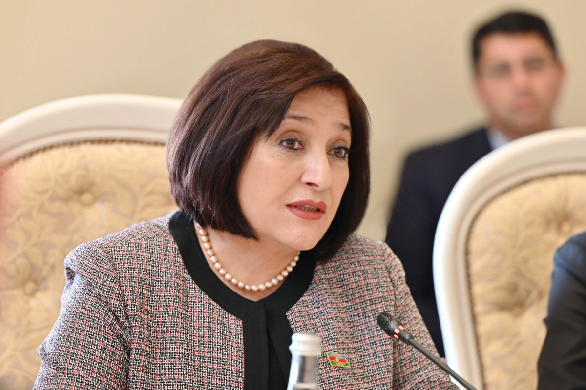 Speaker of Milli Majlis Sahiba Gafarova
