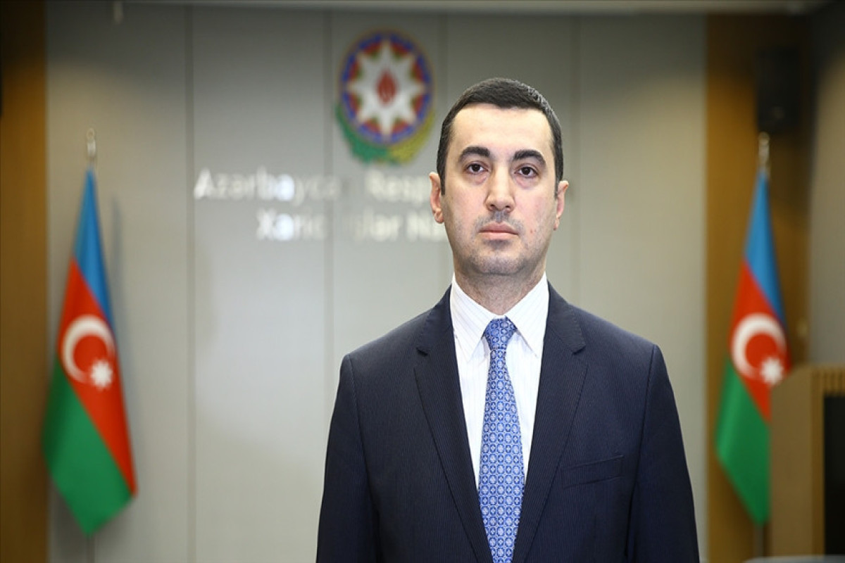  Press Secretary of the Ministry of Foreign Affairs of the Republic of Azerbaijan, Aykhan Hajizadeh