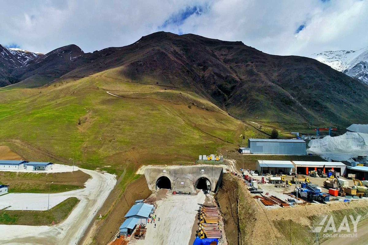 Toghanali-Kalbajar-Istisu road and the Murovdag tunnel are being built at a quick pace-PHOTO -VIDEO 