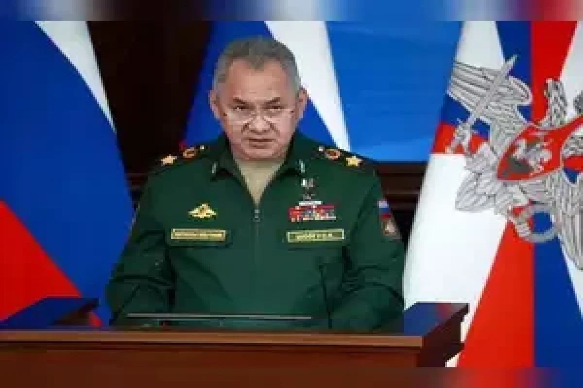 Defence Minister Sergei Shoigu