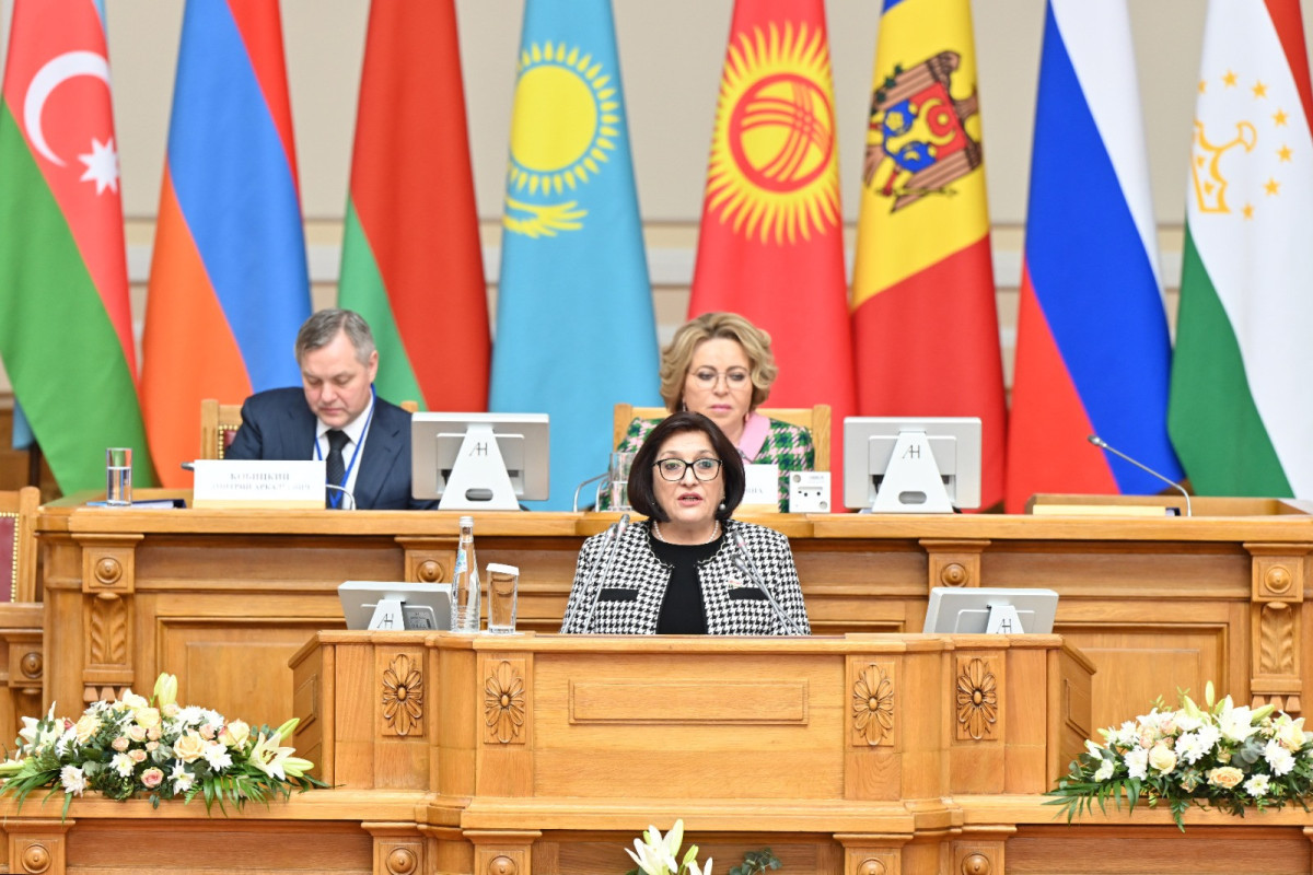 Speaker of Milli Majlis Sahiba Gafarova
