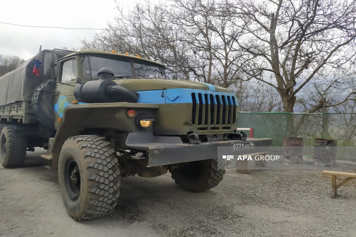 One more convoy of vehicles belonging to RPC unimpededly passed through Azerbaijan's Lachin-Khankandi road-PHOTO -UPDATED-2 