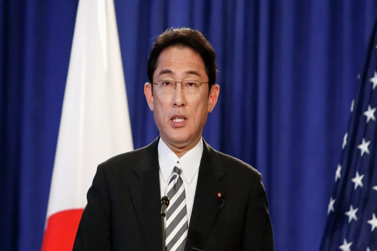 Japanese Prime Minister Fumio Kishida